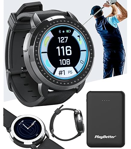 GolfBuddy Aim W11 Golf GPS Watch, 1.3